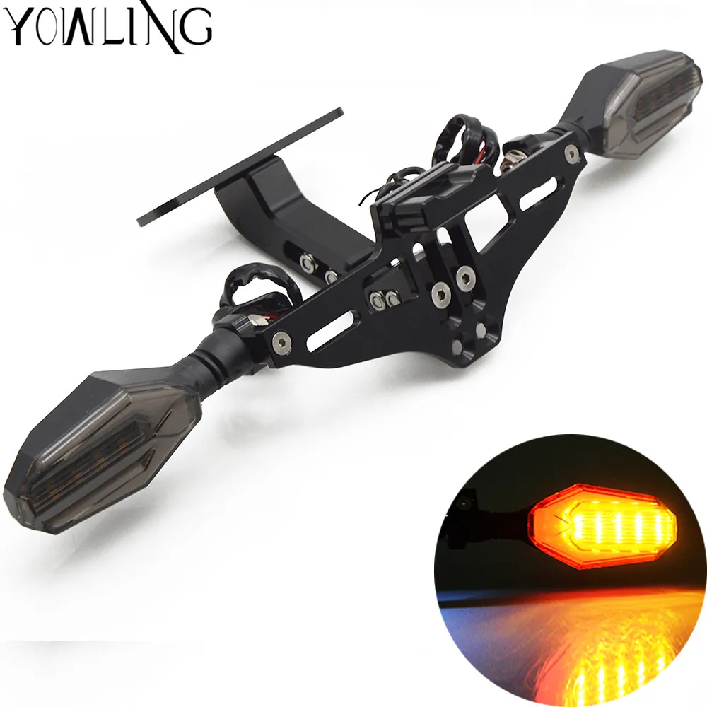 FOR Hyosung GT250R GT650R Kawasaki GPZ500S EX500R NINJA VERSYS 1000 Z650 CNC Motorcycle Plate Bracket License Plate Holder Light
FOR Hyosung GT250R GT650R Kawasaki GPZ500S EX500R NINJA VERSYS 1000 Z650 CNC Motorcycle Plate Bracket License Plate Holder Light