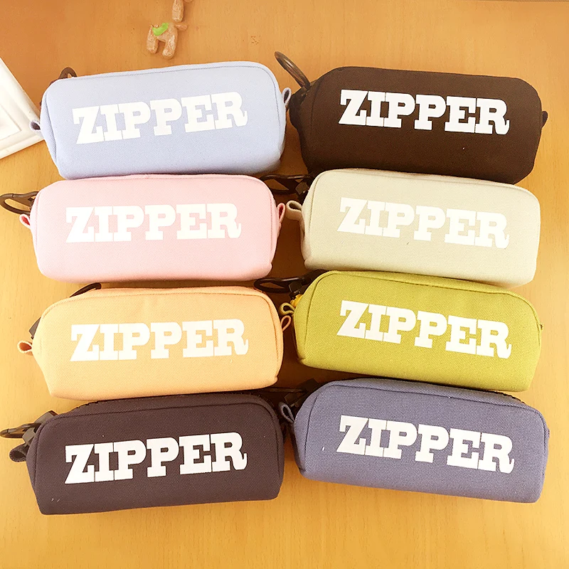 1 PC 8-Color Cute Simple Large-Capacity Canvas Big-Zipper Pencil Bag & Pencil Case for School Stationery & Office, WJD00012
1 PC 8-Color Cute Simple Large-Capacity Canvas Big-Zipper Pencil Bag & Pencil Case for School Stationery & Office, WJD00012