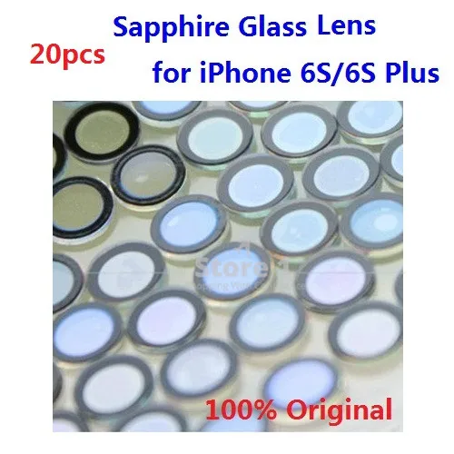 20pcs Original Camera Glass Lens for iPhone 6S / iPhone 6S Plus; Sapphire Crystal Single Glass Without Frame + 3M Sticker
20pcs Original Camera Glass Lens for iPhone 6S / iPhone 6S Plus; Sapphire Crystal Single Glass Without Frame + 3M Sticker