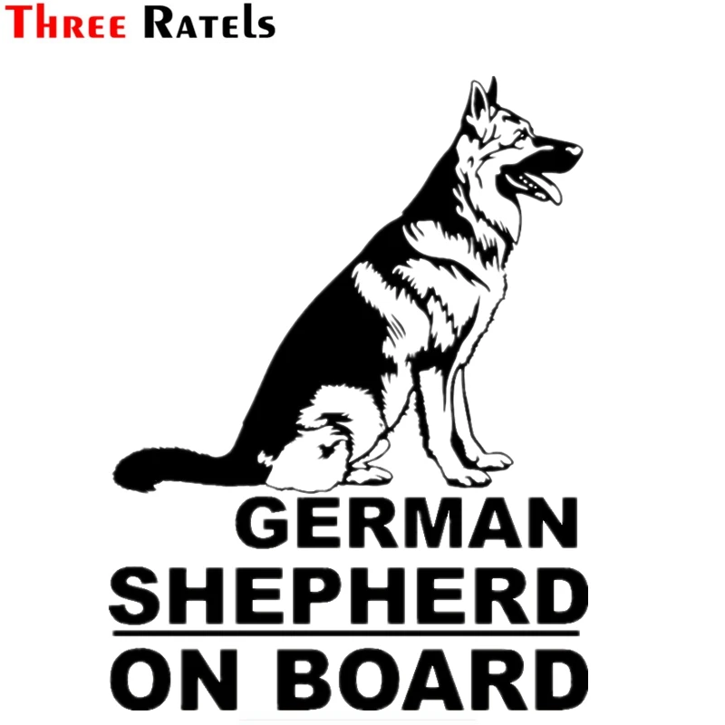 Three Ratels TZ-1009 19.8*15cm 1-4 Pieces Car Stickergerman Shepherd On Board Funny Stickers Auto Decals
Three Ratels TZ-1009 19.8*15cm 1-4 Pieces Car Stickergerman Shepherd On Board Funny Stickers Auto Decals
