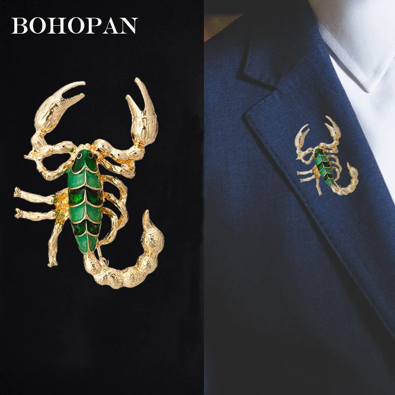 Personalized Scorpion Shape Alloy Brooches For Men Punk Style Brooch Men's Clothing Accessories Party Gifts Jewelry Bijoux
Personalized Scorpion Shape Alloy Brooches For Men Punk Style Brooch Men's Clothing Accessories Party Gifts Jewelry Bijoux