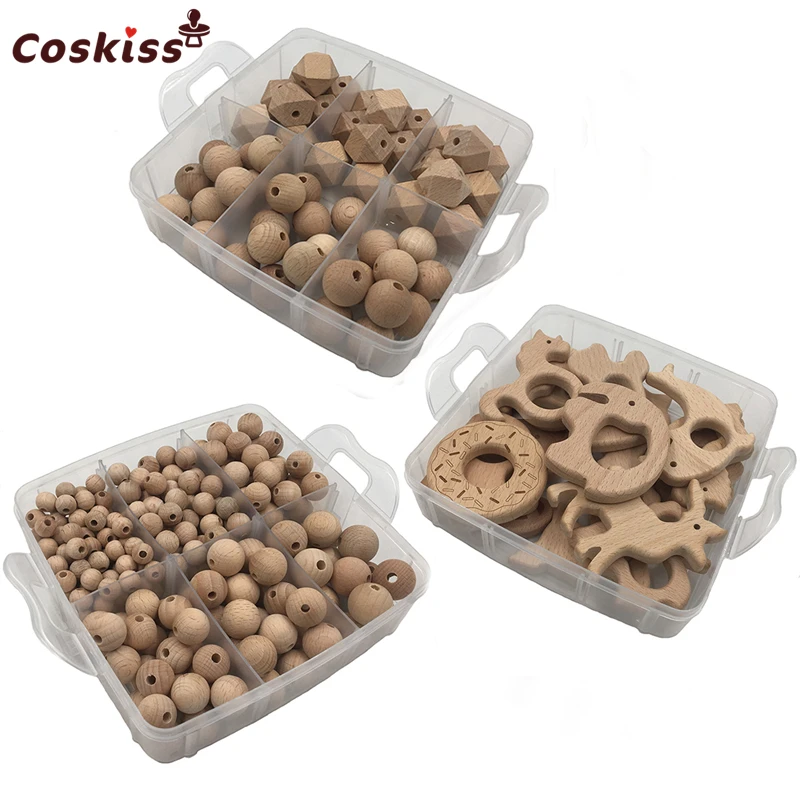Wood Elephant Teether Baby DIY Crafts Set Beech Wooden Beads Crib Toy Safe And Hexagon Beads Teether Necklace Animal Pendants
Wood Elephant Teether Baby DIY Crafts Set Beech Wooden Beads Crib Toy Safe And Hexagon Beads Teether Necklace Animal Pendants