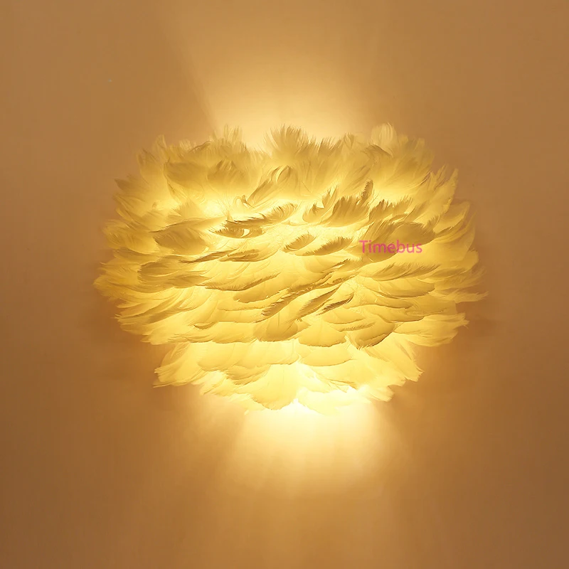 Modern LED Wall Lamp Simple Sitting Foyer Sconce Creative Feather Wall Lights Children Room Wedding Bedroom Bedside White
Modern LED Wall Lamp Simple Sitting Foyer Sconce Creative Feather Wall Lights Children Room Wedding Bedroom Bedside White