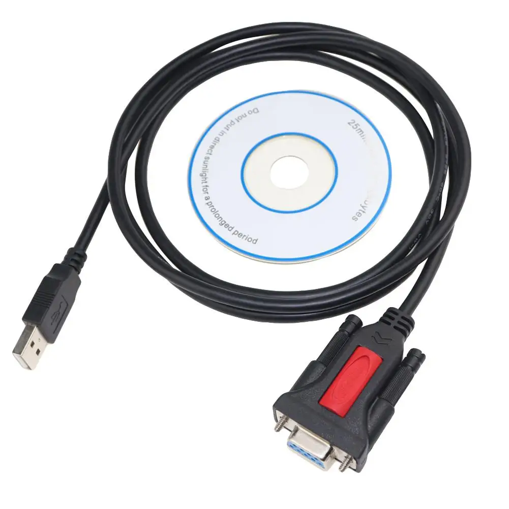 Новое поступление 1 5 м USB к RS232 Женский последовательный адаптер 9 Pin код печати
