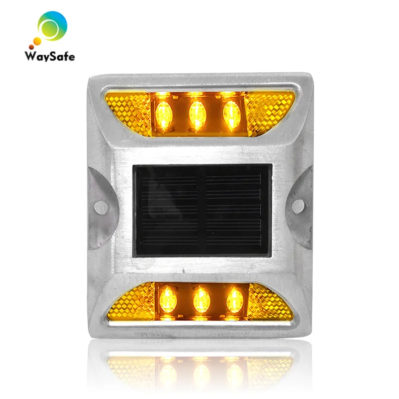Hot selling Yellow LED aluminum 3m reflector solar road marker traffic safety LED road stud for sale
Hot selling Yellow LED aluminum 3m reflector solar road marker traffic safety LED road stud for sale