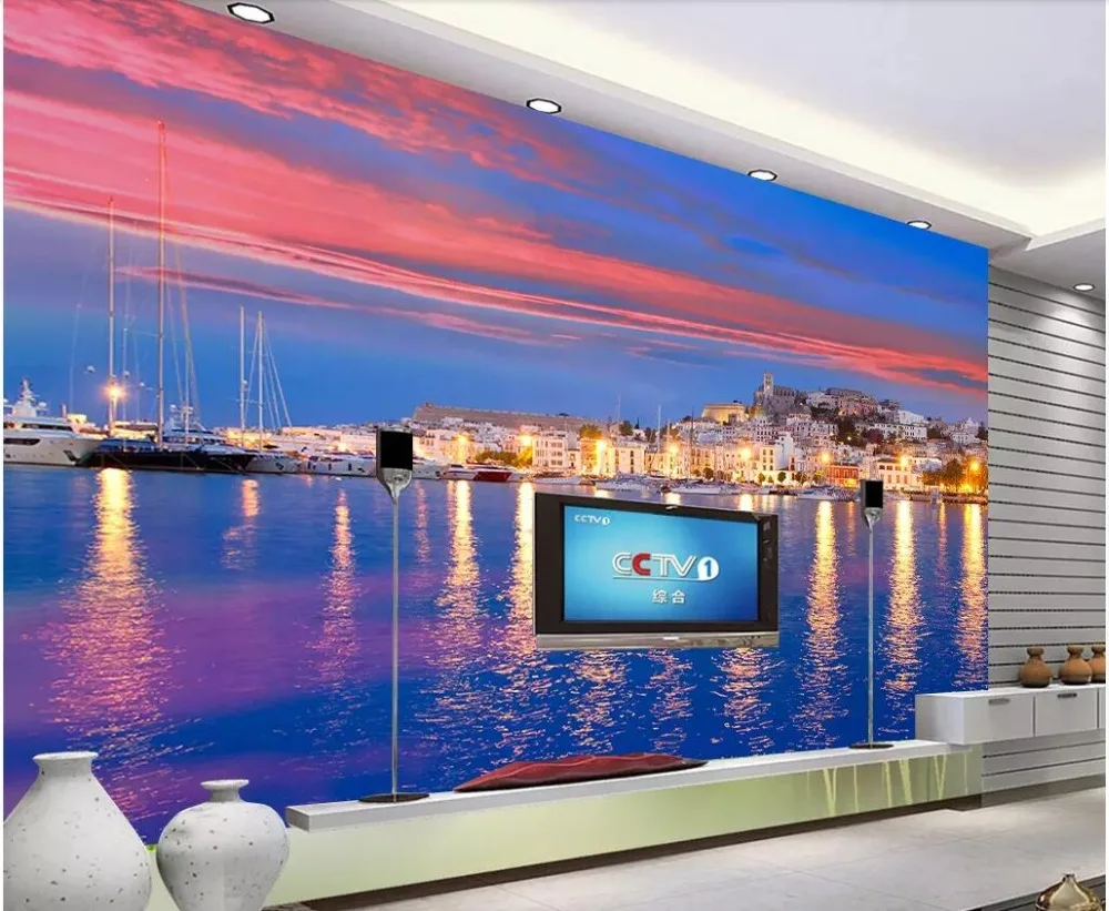 3d photo wallpaper custom mural on the wall Dusk fishing port town background home decor living room wallpaper for walls 3 d
3d photo wallpaper custom mural on the wall Dusk fishing port town background home decor living room wallpaper for walls 3 d