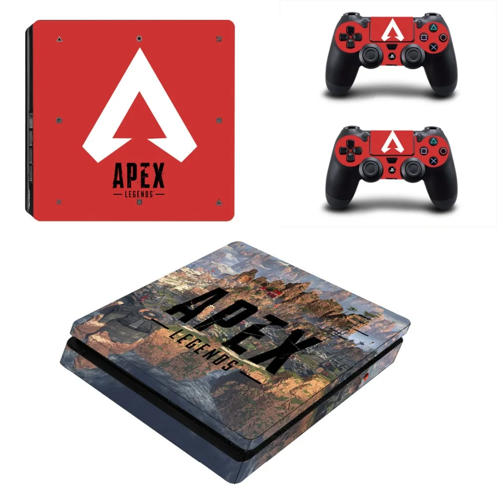 Виниловые наклейки для игровой приставки Playstation 4 и 2 контроллера PS4 Slim Skin |