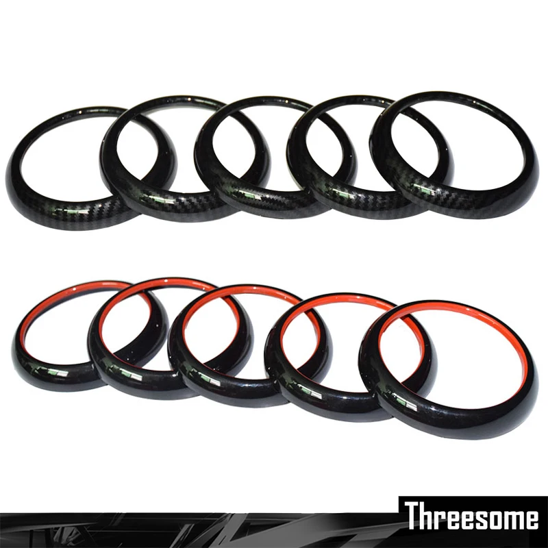 Condition Air Vent Outlet Ring Cover Trim Decoration Car Styling For Mercedes Benz A B CLA GLA Class W176 W246 W117 5pcs
Condition Air Vent Outlet Ring Cover Trim Decoration Car Styling For Mercedes Benz A B CLA GLA Class W176 W246 W117 5pcs