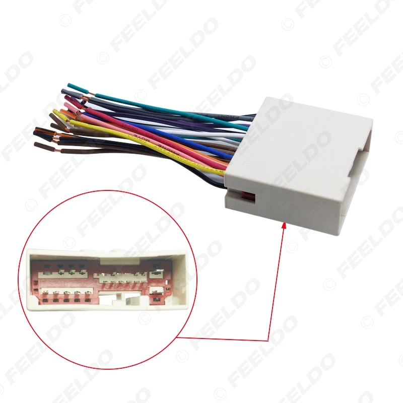 FEELDO 10pcs Car Radio CD Player Wiring Harness Audio Stereo Wire Adapter for FORD Install Aftermarket Stereo #1695
FEELDO 10pcs Car Radio CD Player Wiring Harness Audio Stereo Wire Adapter for FORD Install Aftermarket Stereo #1695