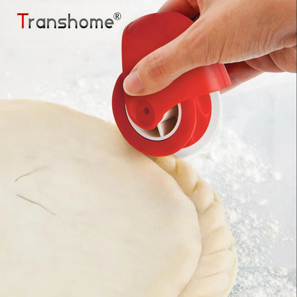 Transhome Pastry Cutter Wheel Plastic Cookie Decoration Pizza Lattice Cutter Baking Tools For Cakes Kitchen Baking Accessories
Transhome Pastry Cutter Wheel Plastic Cookie Decoration Pizza Lattice Cutter Baking Tools For Cakes Kitchen Baking Accessories