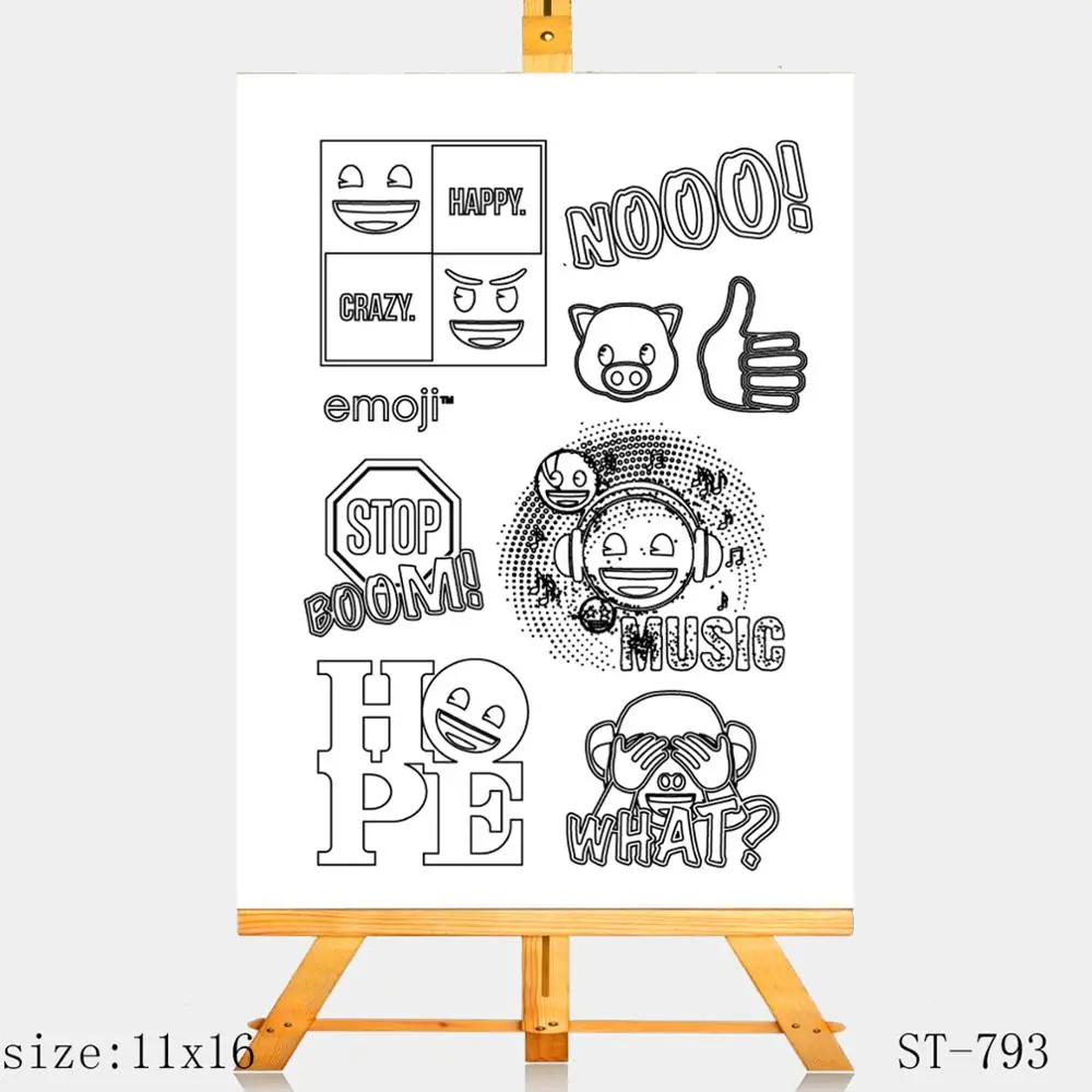 AZSG Funny icon Clear Stamps/Silicone Transparent Seals for DIY scrapbooking Card Making
AZSG Funny icon Clear Stamps/Silicone Transparent Seals for DIY scrapbooking Card Making