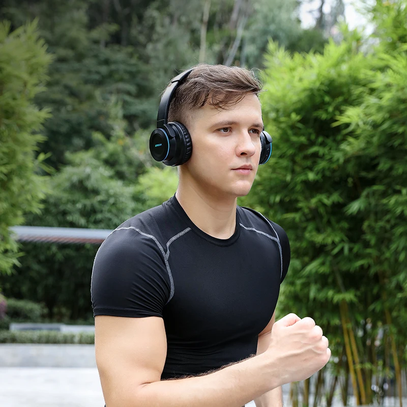 JOYROOM Bluetooth 5.0 Wireless Headphone Stereo Sound CVC Noise Reducation Headset Touch Control Stereo 7 Colour Breathing Light
JOYROOM Bluetooth 5.0 Wireless Headphone Stereo Sound CVC Noise Reducation Headset Touch Control Stereo 7 Colour Breathing Light