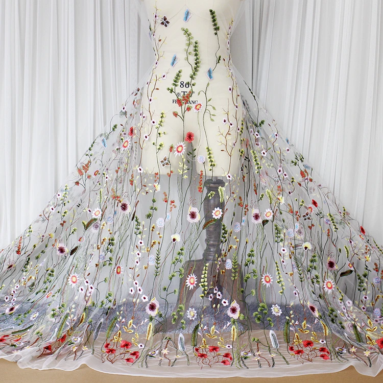 lace skirt material organza embroidered flowers lace fabric Spring girls garment clothing diy making lace dress
lace skirt material organza embroidered flowers lace fabric Spring girls garment clothing diy making lace dress