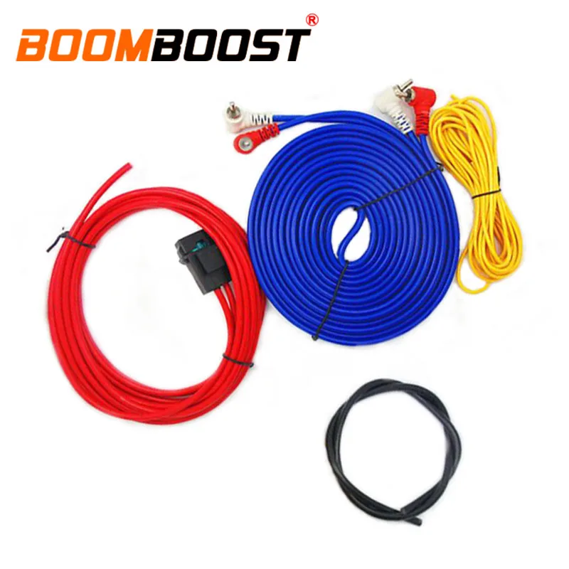Speaker Installation Wires Cables Kit Amplifier Subwoofer 60W 4m length Professional Car Audio Wire Wiring
Speaker Installation Wires Cables Kit Amplifier Subwoofer 60W 4m length Professional Car Audio Wire Wiring