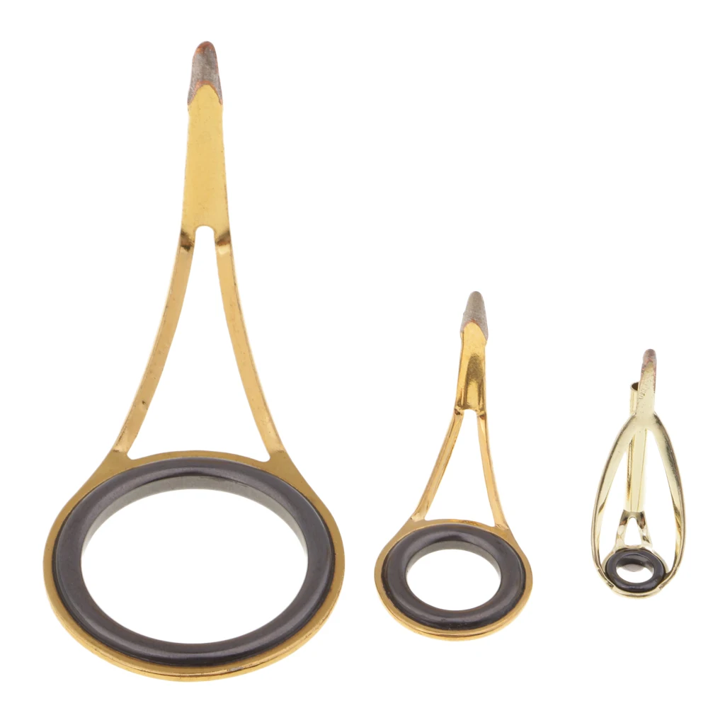 9pcs Fishing Rod Guide Top Tip Eye Ring Rod Repair Kit For Rod Building Cana de pescar de guia canne a peche guide
9pcs Fishing Rod Guide Top Tip Eye Ring Rod Repair Kit For Rod Building Cana de pescar de guia canne a peche guide