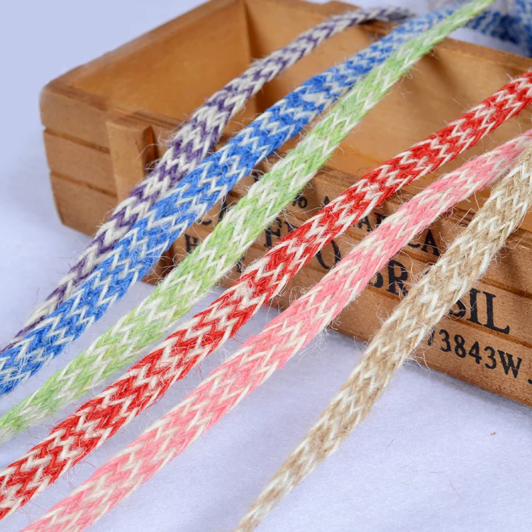 Веревка плетеная из натурального джута, 5 м 
Веревка плетеная из натурального джута, 5 м