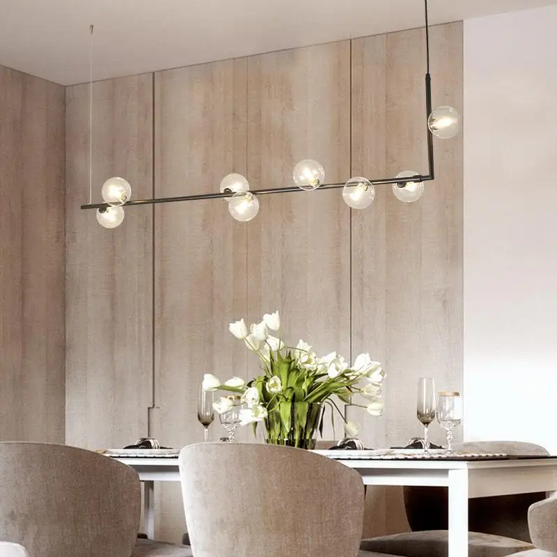 LukLoy Creative Design Led Decoration Glass Hanging Lamp Modern Simple Ball Chandelier Bedroom Restaurant Lighting Fixtures
LukLoy Creative Design Led Decoration Glass Hanging Lamp Modern Simple Ball Chandelier Bedroom Restaurant Lighting Fixtures