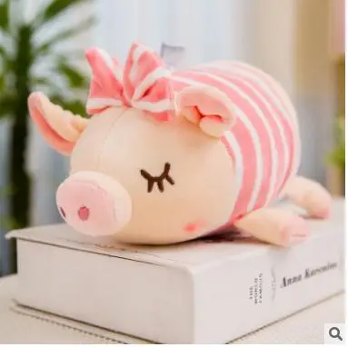 22cm Cute Lovers pig plush toys Bow pig animals doll Pillow Baby Appease Sleeping Doll Girl Brinquedo Toy
22cm Cute Lovers pig plush toys Bow pig animals doll Pillow Baby Appease Sleeping Doll Girl Brinquedo Toy
