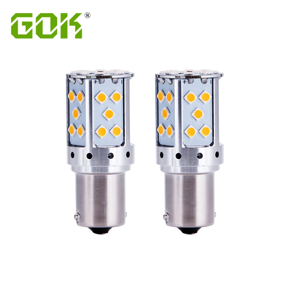 2pcs 1156 BA15S LED car Canbus Turning Signal light T20 7440 P21W led 3030 35SMD LED Lamp Tail Rear bulb DC 12V 24V Amber
2pcs 1156 BA15S LED car Canbus Turning Signal light T20 7440 P21W led 3030 35SMD LED Lamp Tail Rear bulb DC 12V 24V Amber