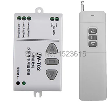 AC220V RF Wireless Remote Control Switch System UP&DOWN Remote control/Motor reversing controller Receiver and Transmitter
AC220V RF Wireless Remote Control Switch System UP&DOWN Remote control/Motor reversing controller Receiver and Transmitter
