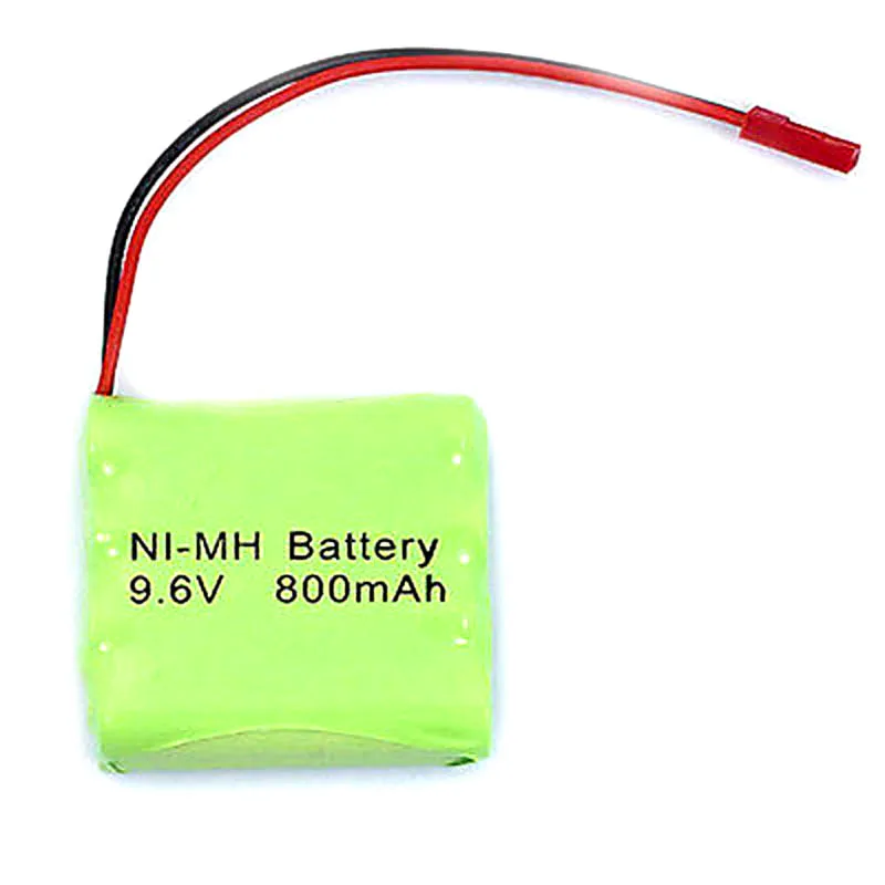 

Double-deck 9.6V 800mAh 8xAAA Ni-MH RC Rechargeable Battery Pack with JST Plug for RC Cars RC Boat Remote Toys