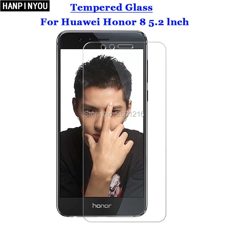 

Прочное закаленное стекло 9H 2.5D Премиум-класса с защитой от царапин для Huawei Honor8, защитная пленка для экрана Honor 8 5,2 дюйма