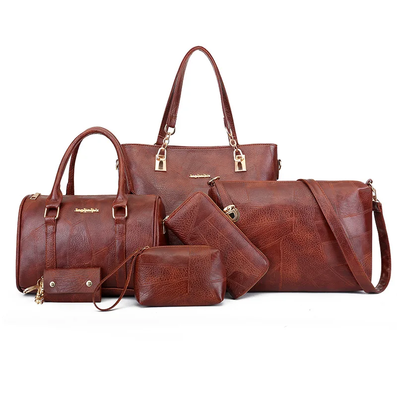 Dropshipping Women Bag Set Top-Handle Big Capacity Female PU Leather Handbag Fashion Shoulder Bag 3pcs Purse Ladies Crossbody Ba
Dropshipping Women Bag Set Top-Handle Big Capacity Female PU Leather Handbag Fashion Shoulder Bag 3pcs Purse Ladies Crossbody Ba