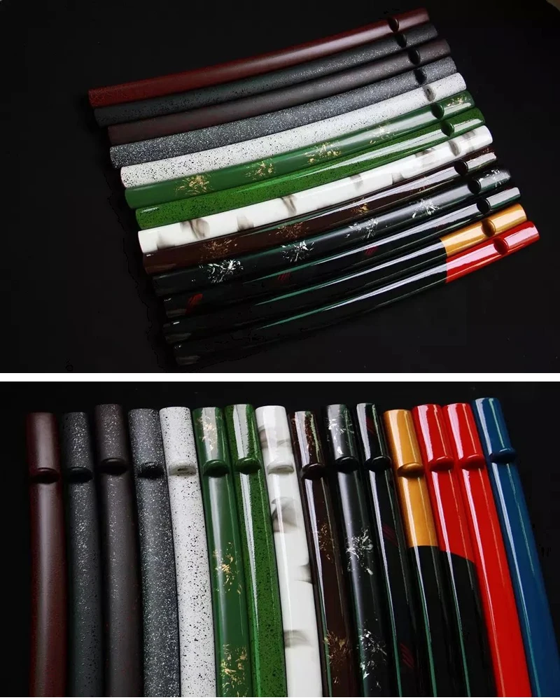 Double Color New Japanese Samurai Sword Sheath Katana Scabbard Hard Wooden Knife Saya -Customized is Available
Double Color New Japanese Samurai Sword Sheath Katana Scabbard Hard Wooden Knife Saya -Customized is Available