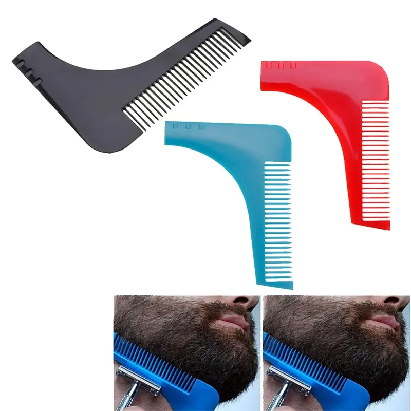 1pc Beard Shaper Tool Gentleman Facial Hair Beard Shaper Guide Template Combs Styling Accessories Trim Shaping Tool
1pc Beard Shaper Tool Gentleman Facial Hair Beard Shaper Guide Template Combs Styling Accessories Trim Shaping Tool