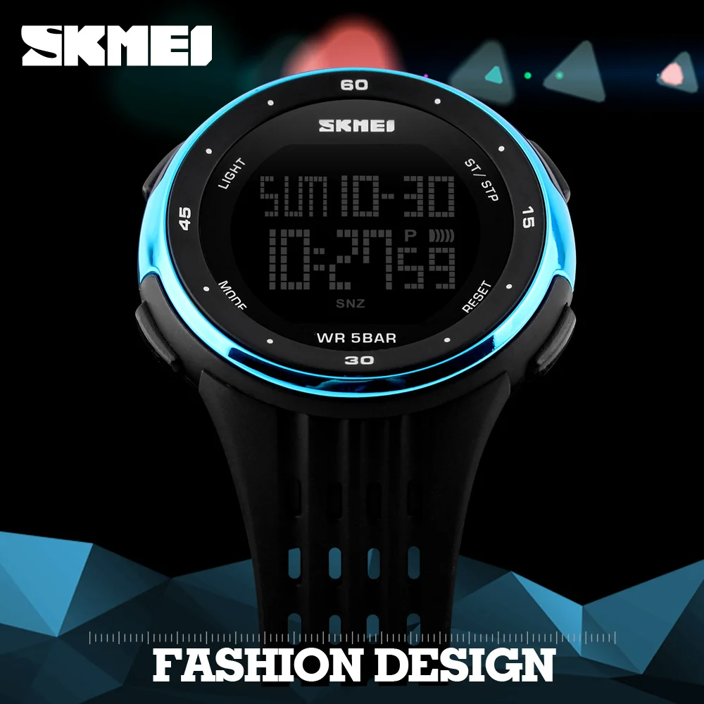 SKMEI Men Outdoor Sports Watches Waterproof Digital LED Military Watch Men Brand Fashion Casual Electronics Luxury Wrist Watches
SKMEI Men Outdoor Sports Watches Waterproof Digital LED Military Watch Men Brand Fashion Casual Electronics Luxury Wrist Watches