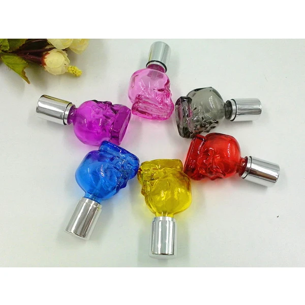 Fashion Skull Glass Perfume Bottle 8ml Empty Muti Color Atomizer Spray Bottle Refillable Perfume Packaging 10pcs DC764
Fashion Skull Glass Perfume Bottle 8ml Empty Muti Color Atomizer Spray Bottle Refillable Perfume Packaging 10pcs DC764