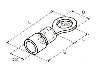 20Pcs Rv5.5-12 Ring Insulated Terminal Suit 4-6Mm2 Cable Wire Connector Cable Crimp Terminal Rv
20Pcs Rv5.5-12 Ring Insulated Terminal Suit 4-6Mm2 Cable Wire Connector Cable Crimp Terminal Rv