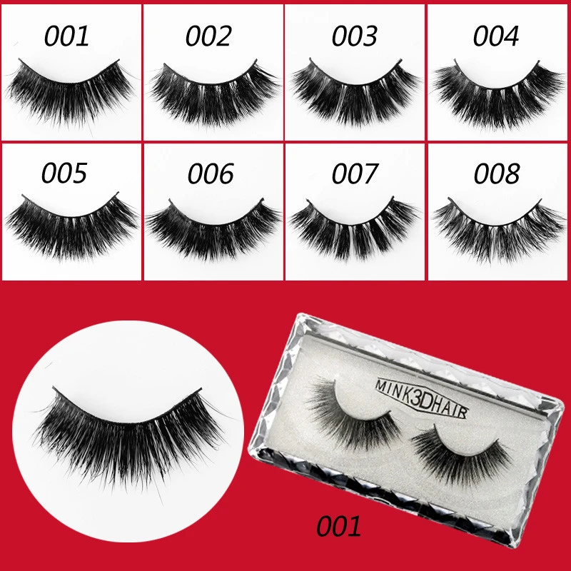 New 1 Pair 3D Mink Hair Handmade False Eyelashes 15 Styles Wispy Cross Fluffy Lashes Soft Professional Eyelash Extension Tool
New 1 Pair 3D Mink Hair Handmade False Eyelashes 15 Styles Wispy Cross Fluffy Lashes Soft Professional Eyelash Extension Tool