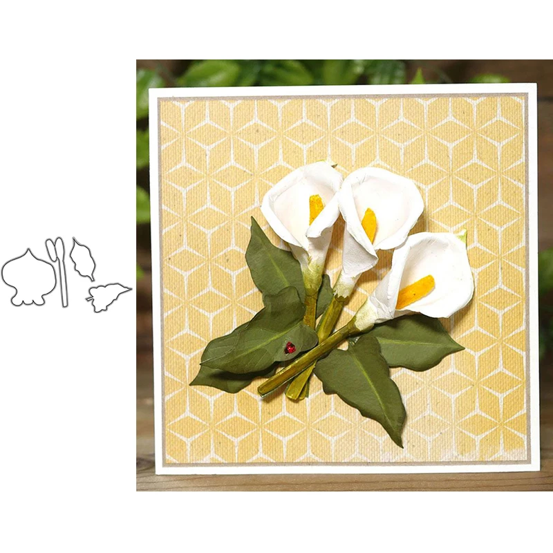 Garden Flower Calla Lily Metal Cutting Dies for Scrapbooking and Cards Making Paper Craft Dies New 2019
Garden Flower Calla Lily Metal Cutting Dies for Scrapbooking and Cards Making Paper Craft Dies New 2019