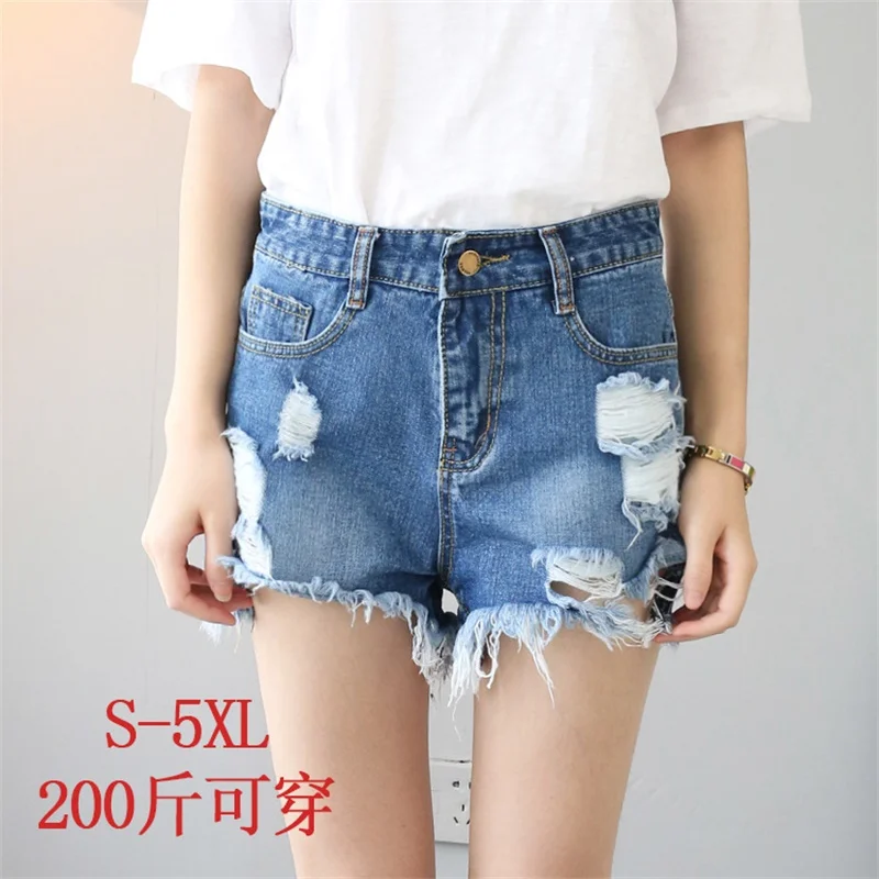 Summer High Waist Shorts Womens Denim Shorts Vintage Streetwear Ripped Short Sexy Jeans Worn Hole Female Casual Shorts Plus Size
Summer High Waist Shorts Womens Denim Shorts Vintage Streetwear Ripped Short Sexy Jeans Worn Hole Female Casual Shorts Plus Size