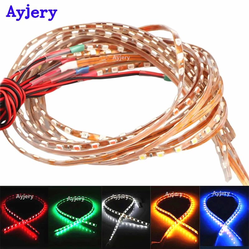 AYJERY 50x45 см 1210/3528 45SMD DRL универсальный Стайлинг автомобиля Гибкая светодиодная полоса дневные ходовые огни Водонепроницаемая атмосферная лампа
AYJERY 50x45 см 1210/3528 45SMD DRL универсальный Стайлинг автомобиля Гибкая светодиодная полоса дневные ходовые огни Водонепроницаемая атмосферная лампа