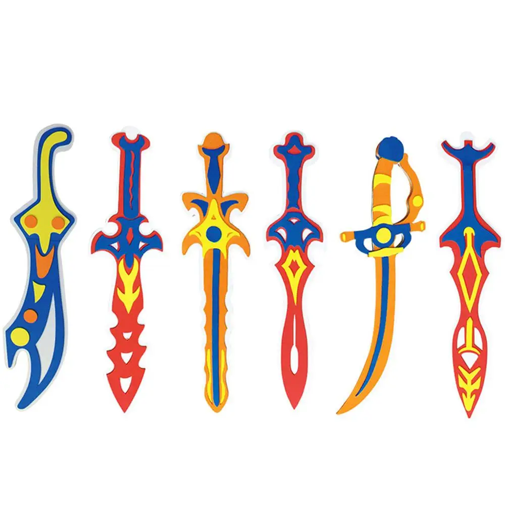 EVA Pirate Toy Sword DIY Safety 3D Puzzle Foam Toys Kids Toy Pretend Play Boys Gift
EVA Pirate Toy Sword DIY Safety 3D Puzzle Foam Toys Kids Toy Pretend Play Boys Gift