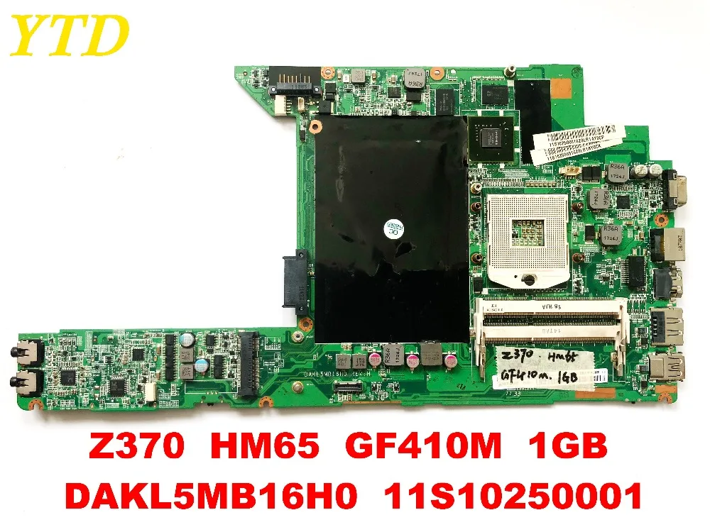 Оригинальная материнская плата для ноутбука Lenovo Z370, Z370, HM65, GF410M, 1 ГБ, DAKL5MB16H0, 11S10250001, проверенная, хорошая, бесплатная доставка, подключение
Оригинальная материнская плата для ноутбука Lenovo Z370, Z370, HM65, GF410M, 1 ГБ, DAKL5MB16H0, 11S10250001, проверенная, хорошая, бесплатная доставка, подключение