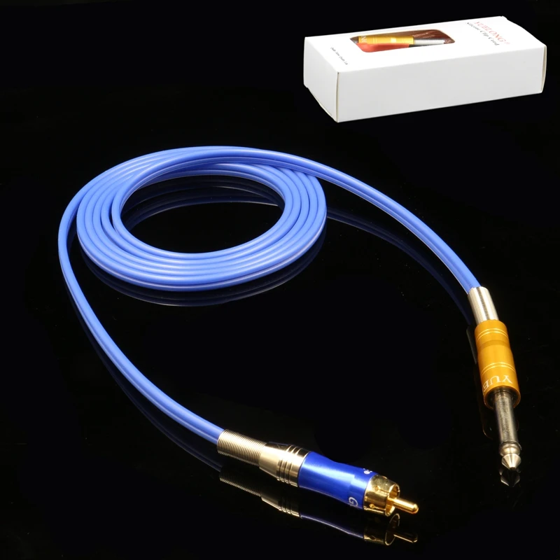 Top Quality RCA Tattoo Clip blue Rubber Silicone Cord For Tattoo Power Supply clip cord Tattoo Machine Free Shipping TP-2108
Top Quality RCA Tattoo Clip blue Rubber Silicone Cord For Tattoo Power Supply clip cord Tattoo Machine Free Shipping TP-2108
