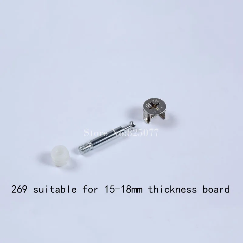20 Sets Furniture Side Connecting Cam Fitting with Dowel and Pre-inserted Nut KF724
20 Sets Furniture Side Connecting Cam Fitting with Dowel and Pre-inserted Nut KF724