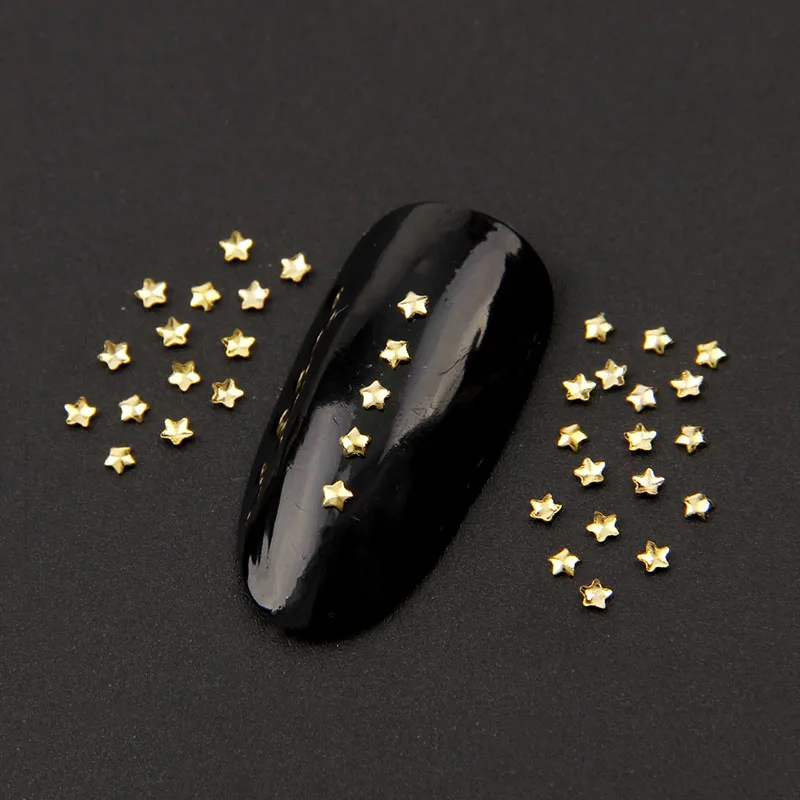 200pcs Hot Sale 2mm Silver/Gold Metal Nail Art Decoration 3D Star Studs Tips 2017 Beauty DIY 290218
200pcs Hot Sale 2mm Silver/Gold Metal Nail Art Decoration 3D Star Studs Tips 2017 Beauty DIY 290218