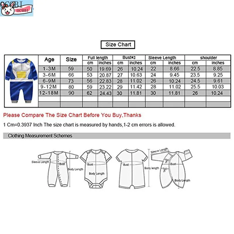 OCQBI Baby Clothes Newborn baby Rompers Baby Lovely Long Sleeve Cartoon armor baby Clothing
OCQBI Baby Clothes Newborn baby Rompers Baby Lovely Long Sleeve Cartoon armor baby Clothing