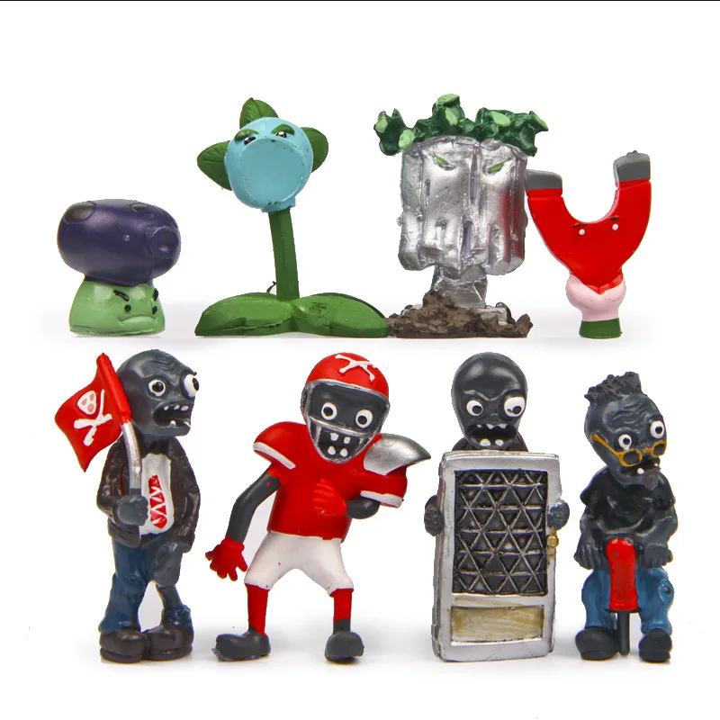 8pcs/Lot PVZ Plants Vs Zombies Action Figures Toys Plant and Zombies Snow Pea Football Zombie PVC Action Figure Model Toy
8pcs/Lot PVZ Plants Vs Zombies Action Figures Toys Plant and Zombies Snow Pea Football Zombie PVC Action Figure Model Toy