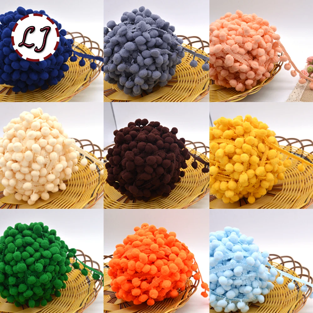 Hot sale 5yd/lot 25mm width colorful PP ball elastic lace ribbon tassel trim sewing material accessories for home decoration diy
Hot sale 5yd/lot 25mm width colorful PP ball elastic lace ribbon tassel trim sewing material accessories for home decoration diy
