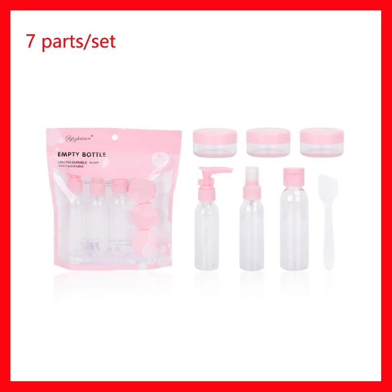 7Pcs/bag Travel Mini Makeup Cosmetic Face Cream Pot Bottles Plastic Transparent Empty Eyeshadow Make Up Container Bottle
7Pcs/bag Travel Mini Makeup Cosmetic Face Cream Pot Bottles Plastic Transparent Empty Eyeshadow Make Up Container Bottle
