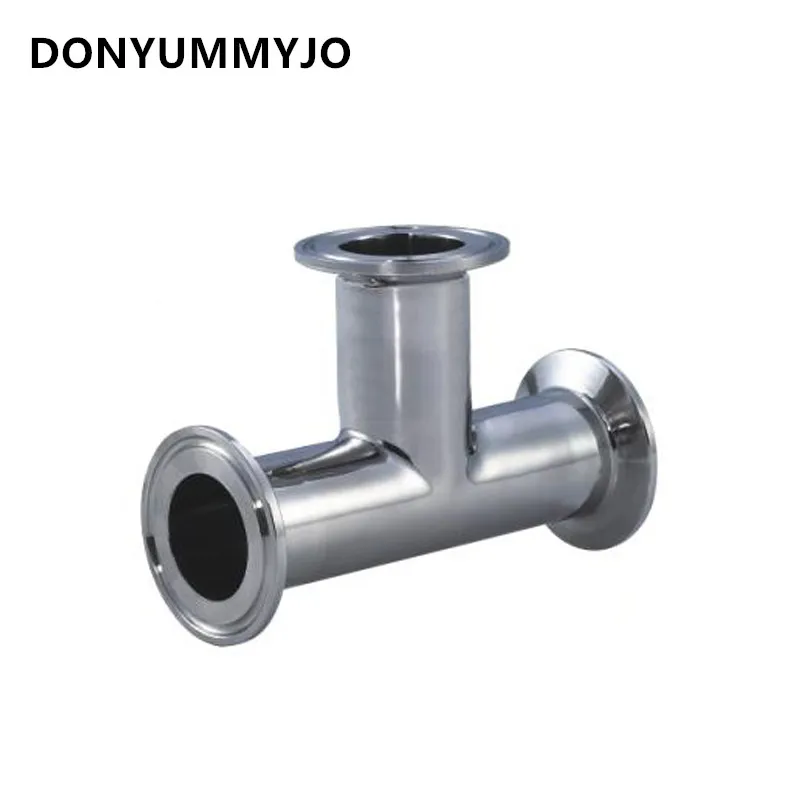 DONYUMMYJO 51MM 2" 3 Way Tee Sanitary Ferrule Pipe Fittings Stainless Steel SS304
DONYUMMYJO 51MM 2" 3 Way Tee Sanitary Ferrule Pipe Fittings Stainless Steel SS304
