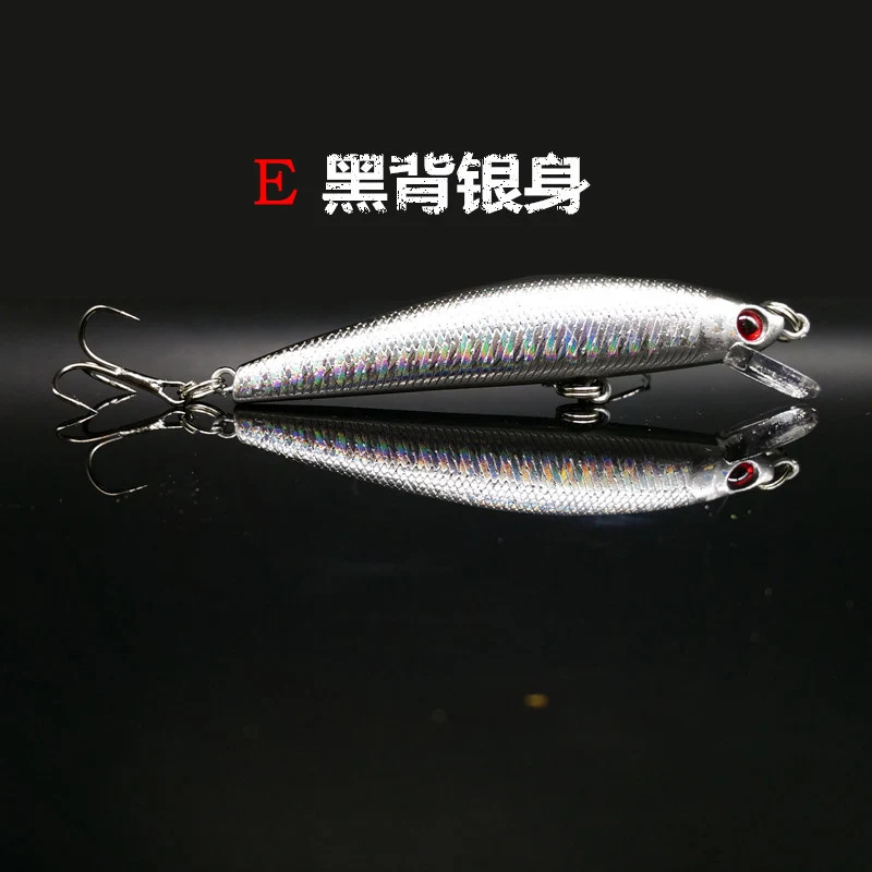 8.5cm 8g 0.5-1.5m Depth Minnow Lures Plastic Hard Lure Artificial Bait Fishing Lure 6# Treble Hooks
8.5cm 8g 0.5-1.5m Depth Minnow Lures Plastic Hard Lure Artificial Bait Fishing Lure 6# Treble Hooks