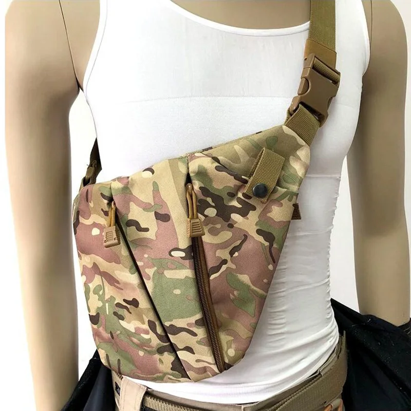 Concealed Multifunctional Tactical Storage Gun Bag Holster Left Right Shoulder Bag Men's Chest Bag For Hunting Cycling Climbing
Concealed Multifunctional Tactical Storage Gun Bag Holster Left Right Shoulder Bag Men's Chest Bag For Hunting Cycling Climbing