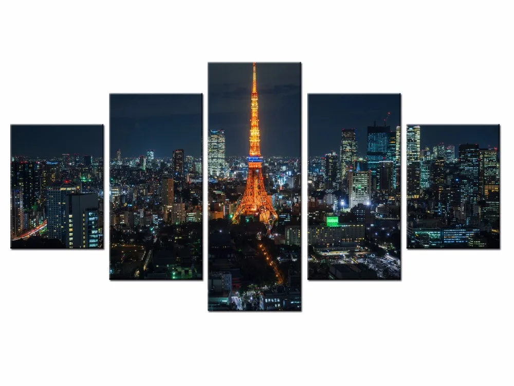 Wholesale 5Pcs Hot Sell City night scene Wall Art Picture Modern Home Decoration Living Room or Bedroom Canvas Print Painting
Wholesale 5Pcs Hot Sell City night scene Wall Art Picture Modern Home Decoration Living Room or Bedroom Canvas Print Painting