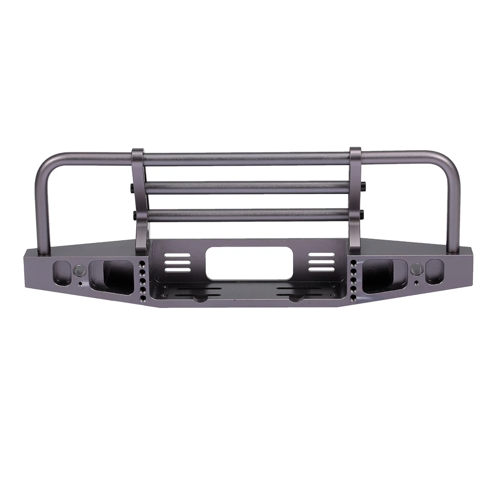 High Performance Front Bumper Metal with 2 LED Light for 1/10 Traxxas RC4WD Axial SCX10 RC Crawler Car
High Performance Front Bumper Metal with 2 LED Light for 1/10 Traxxas RC4WD Axial SCX10 RC Crawler Car